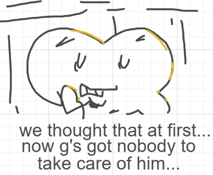 A panel from I've Been Everywhere, Man, episode nine of the Board Boards object show by Furretwalk/WalkingFurret.